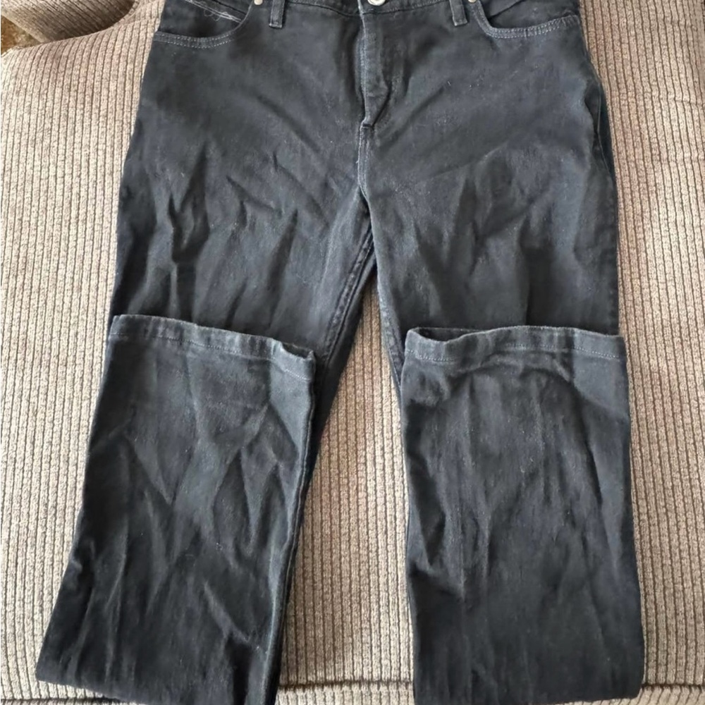 Wrangler Black Boot Cut Pants